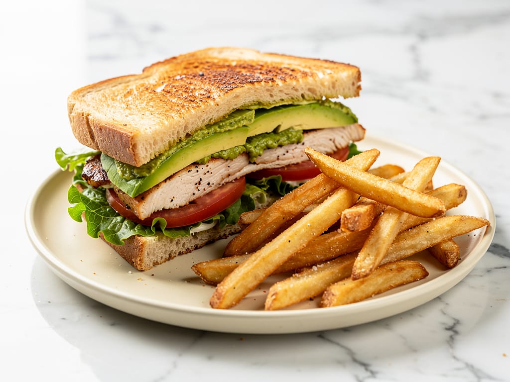 Chicken Pesto Club