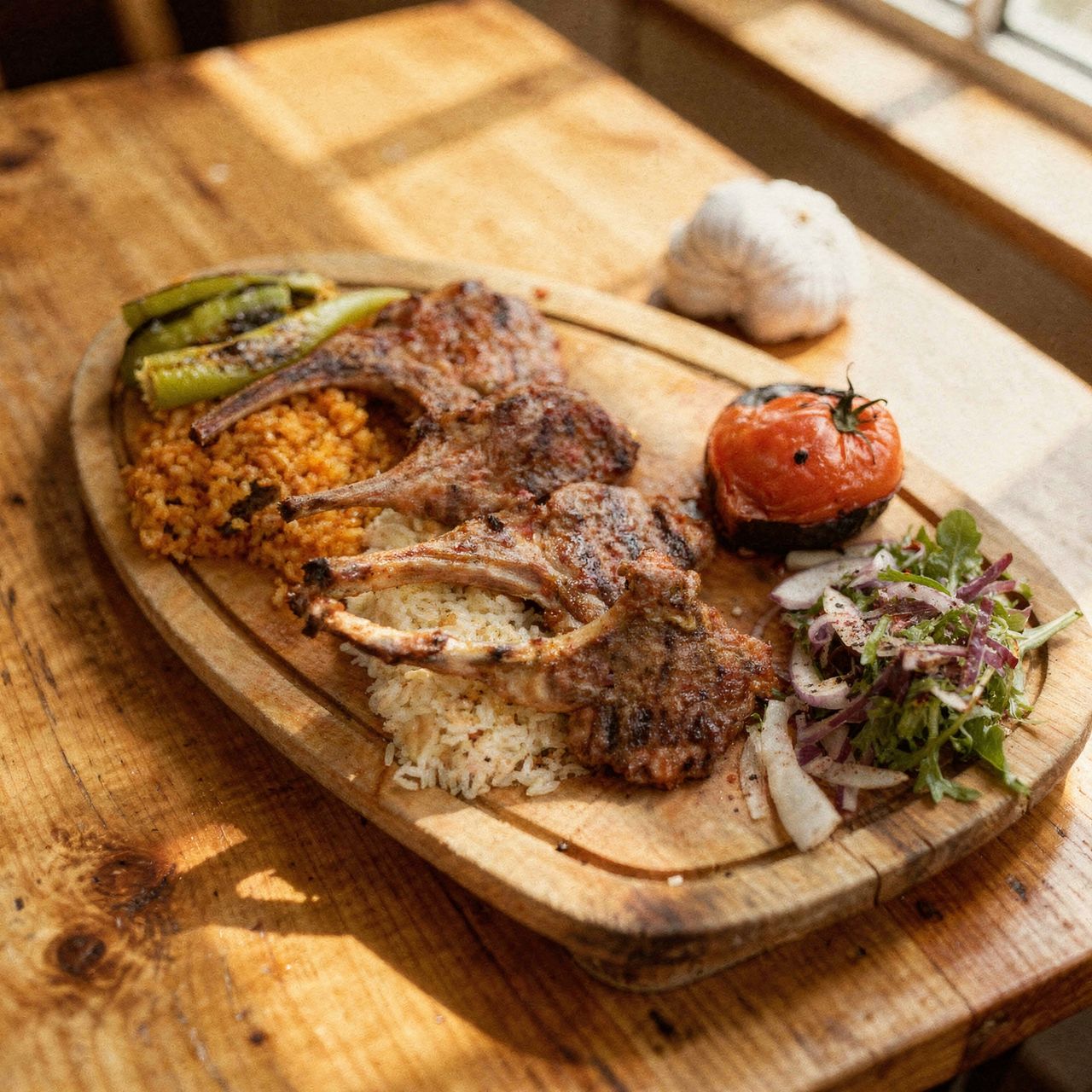 Lammkotelett / Pirzola