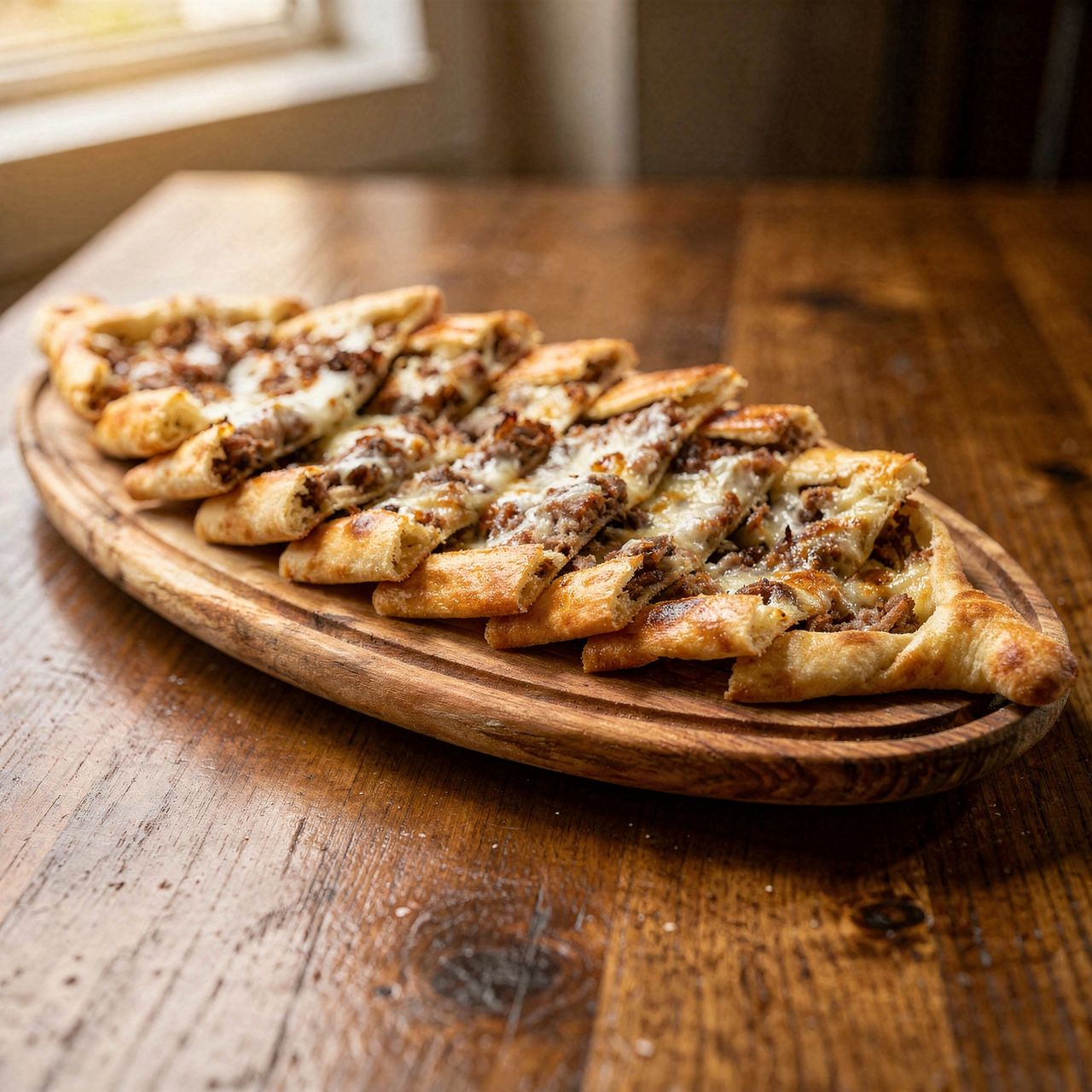 Pide mit Dönerfleisch / Dönerli Pide