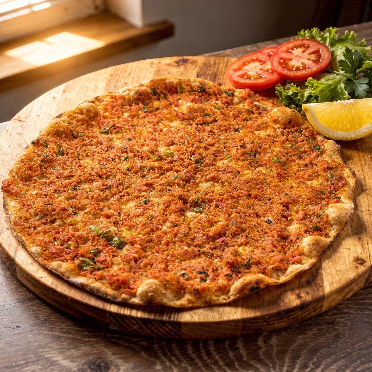 Türkische Pizza / Lahmacun