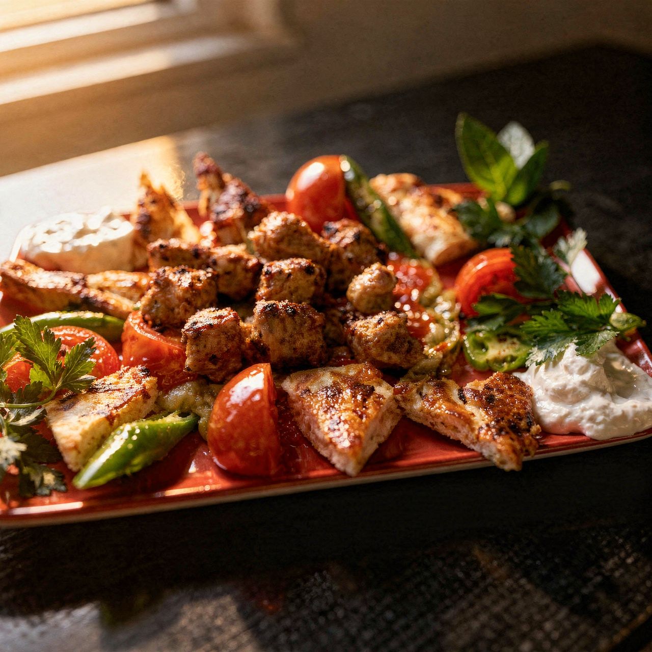 Altı Ezmeli mit Tavuk Şiş