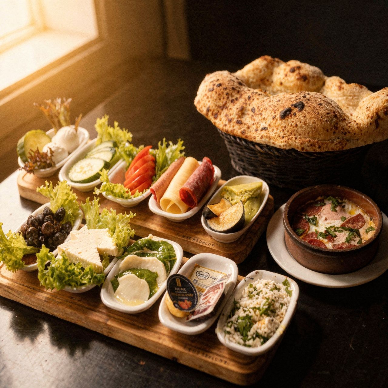 As Urfa Serpme Frühstück