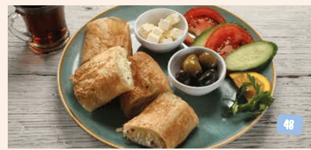 Börek-Menü (Kol Böreği Menü)