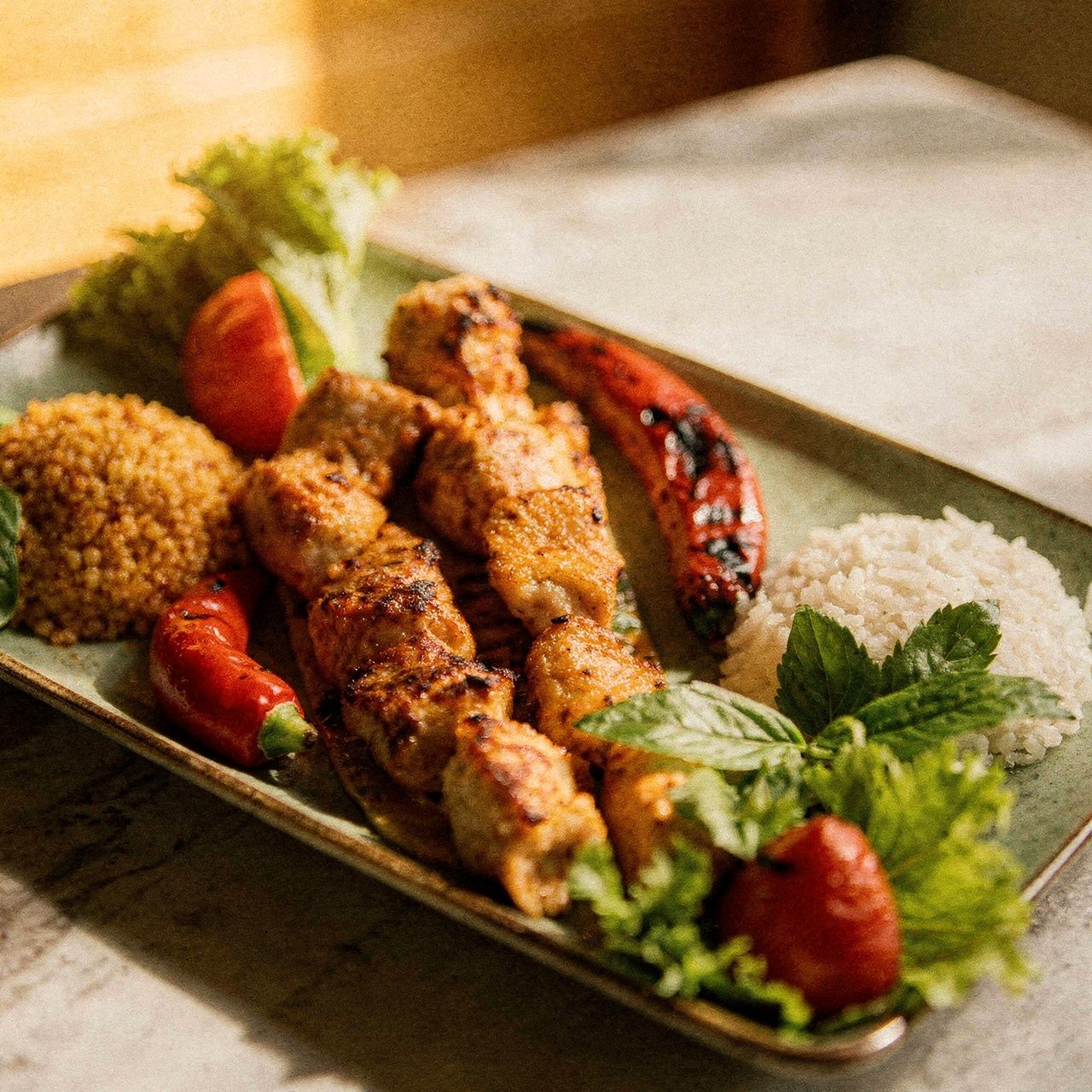 Hähnchenspieß (Tavuk Şiş)