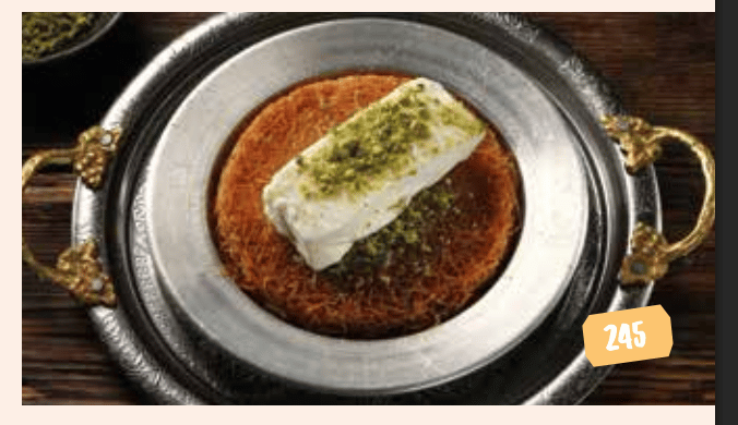 Künefe mit Eis (Künefe & Dondurma)