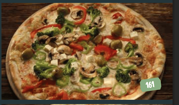 Pizza Vegetarisch (Vejetaryen Pizza)