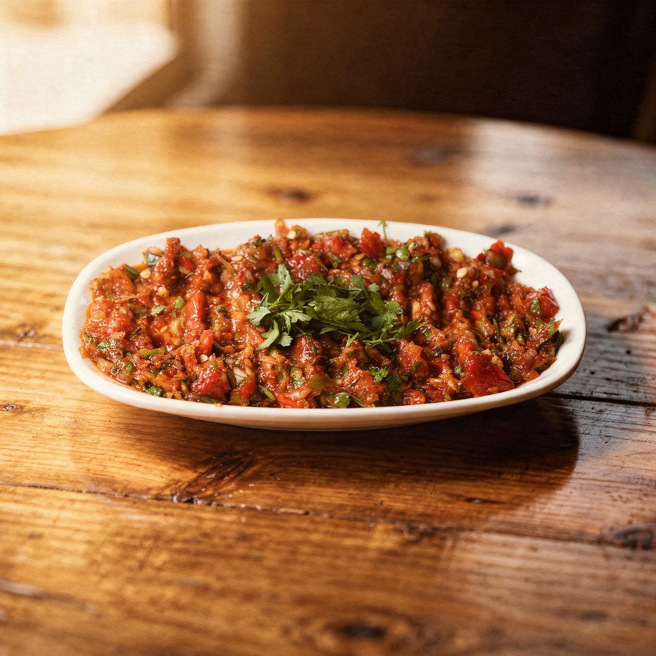 Scharfer Gemüse-Dip