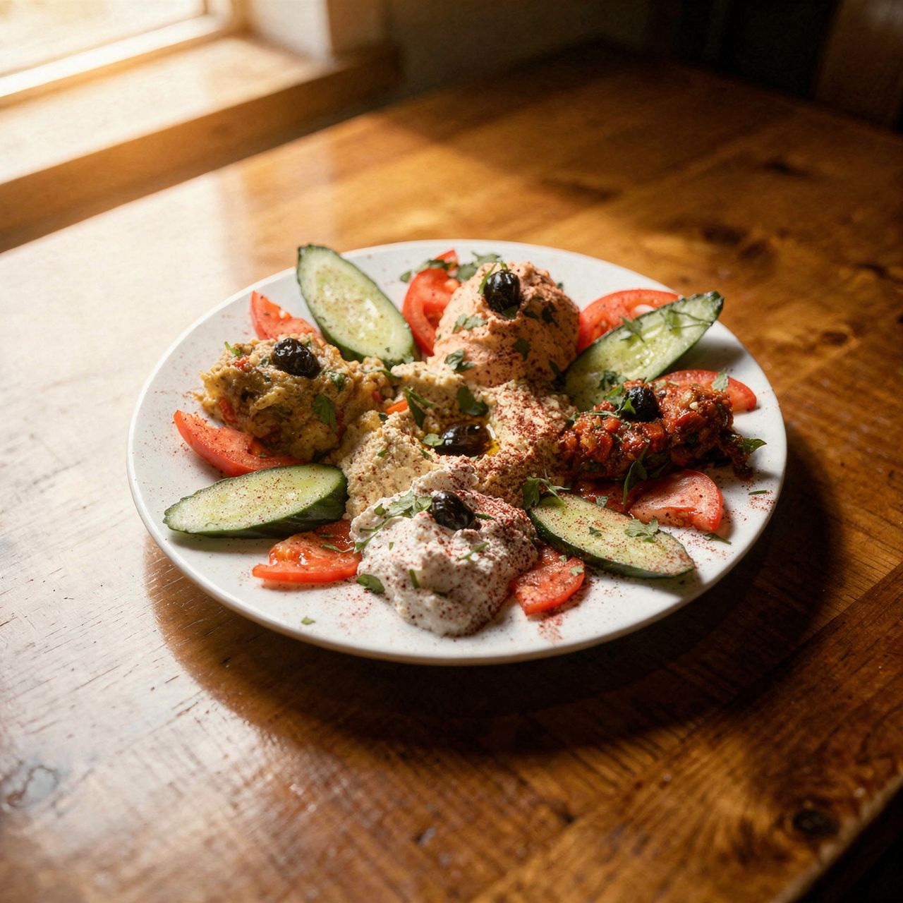 Gemischte kalte Mezze