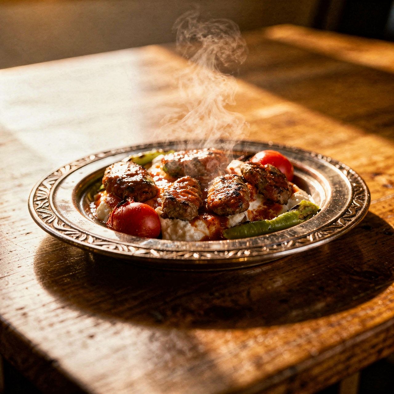 İskender mit Hackbällchen