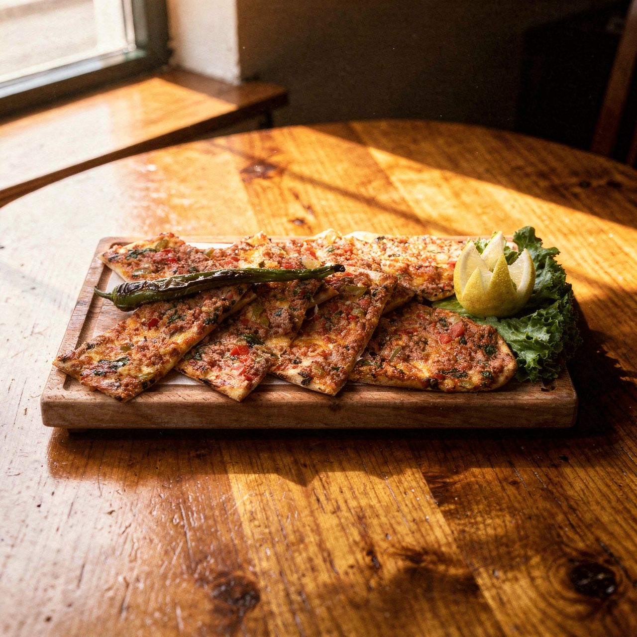 Pide mit Hackfleisch