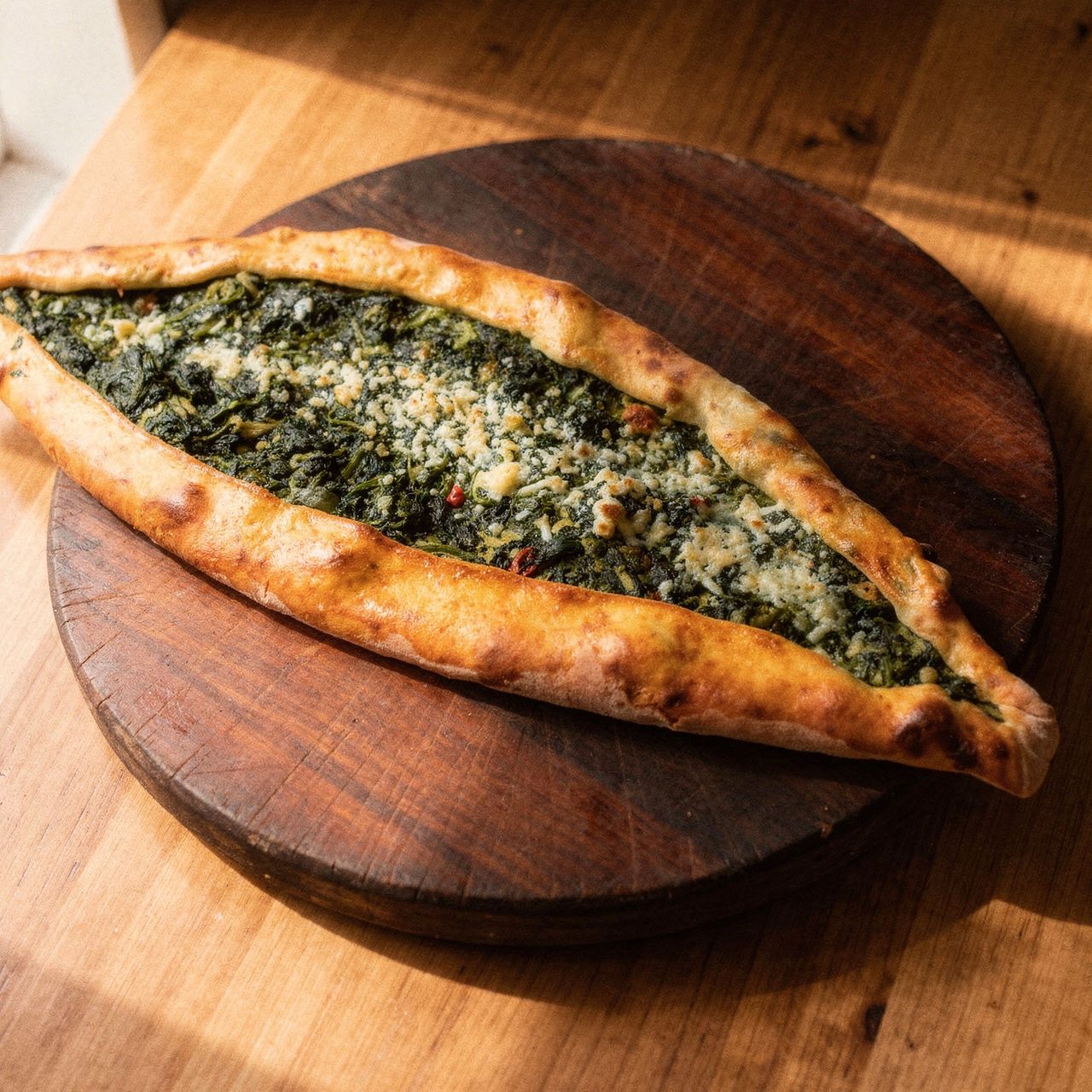Ispanaklı Pide