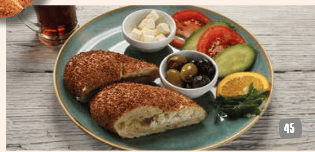 Simit-Menü (Sesamstange-Menü)