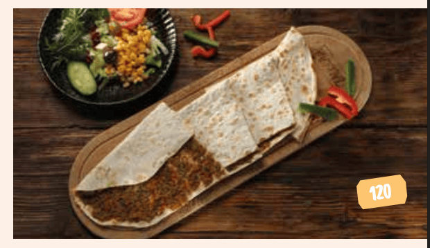 Türkische Pizza mit Hack (Lahmacun)