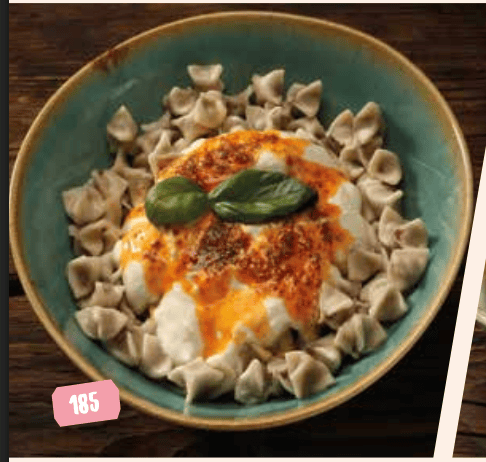 Türkische Tortellini (Mantı)