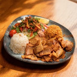 Vegan Seitan Teller