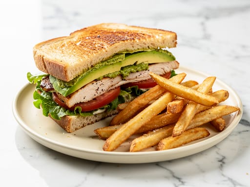Chicken Pesto Club