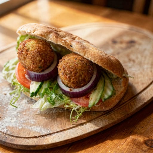 Falafel in Brot / Falafel Ekmek