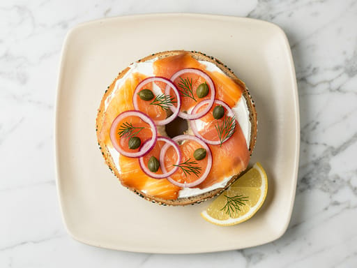Smoked Salmon Bagel