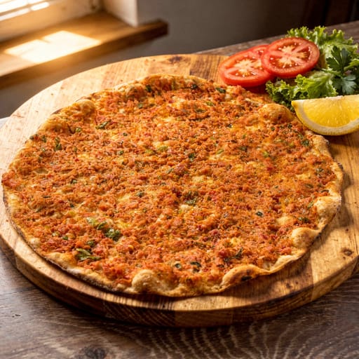 Türkische Pizza / Lahmacun