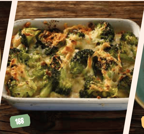 خوراک سیب‌زمینی و بروکلی