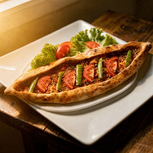 Pide mit Hackfleisch