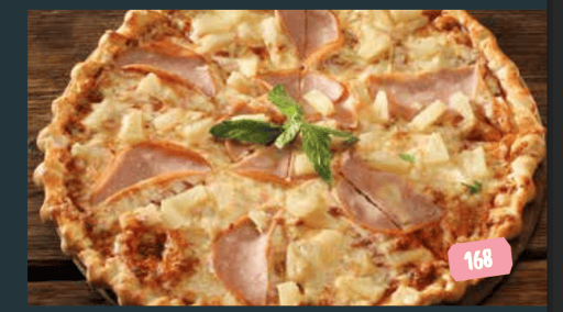 Pizza Hawaii (Tavuklu Ananaslı Pizza)