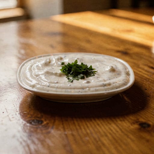 Joghurt-Dip mit Schafskäse