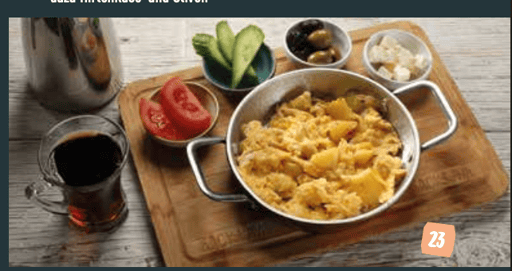 Rührei mit Kartoffeln (Patatesli Yumurta)